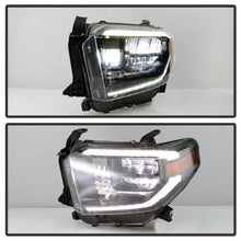 Cargar imagen en el visor de la galería, 2014-2021 Toyota Tundra Par Focos Fondo Negro LED DRL turn Signal ( Chofer & Pasajero) - PAL Auto Parts