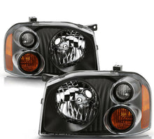 Cargar imagen en el visor de la galería, 2001-2004 NISSAN FRONTIER PAR FOCOS FONDO NEGRO ( CHOFER & PASAJERO) - PAL Auto Parts