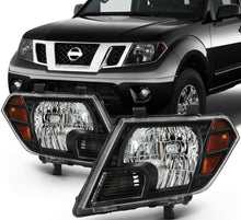 Cargar imagen en el visor de la galería, 2009-2018 NISSAN FRONTIER PAR FOCOS FONDO NEGRO ( CHOFER & PASAJERO) - PAL Auto Parts