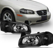 Cargar imagen en el visor de la galería, 2000-2001 NISSAN MAXIMA JDM PAR FOCOS FONDO NEGRO ( CHOFER & PASAJERO) - PAL Auto Parts