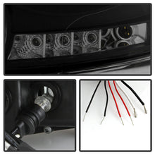 Cargar imagen en el visor de la galería, 2006-2008 DODGE RAM 1500 2500 3500 PAR FOCOS FONDO NEGRO LED HALO PROJECTOR (CHOFER & PASAJERO) - PAL Auto Parts