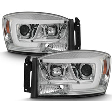 Cargar imagen en el visor de la galería, 2006-2008 DODGE RAM 1500 2500 3500 PAR FOCOS FONDO CROMADO LED TUBE HALO PROJECTOR (CHOFER & PASAJERO) - PAL Auto Parts