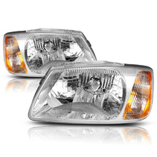 Cargar imagen en el visor de la galería, 2000-2002 HYUNDAI ACCENT PAR FOCOS FONDO CROMADO (CHOFER & PASAJERO) - PAL Auto Parts