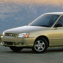 Cargar imagen en el visor de la galería, 2000-2002 HYUNDAI ACCENT PAR FOCOS FONDO CROMADO (CHOFER & PASAJERO) - PAL Auto Parts