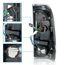 Cargar imagen en el visor de la galería, 1997-2003 FORD F-150 EXPEDITION PAR FOCOS TRASEROS LED DRL PROJECTOR FONDO NEGRO (CHOFER & PASAJERO) - PAL Auto Parts