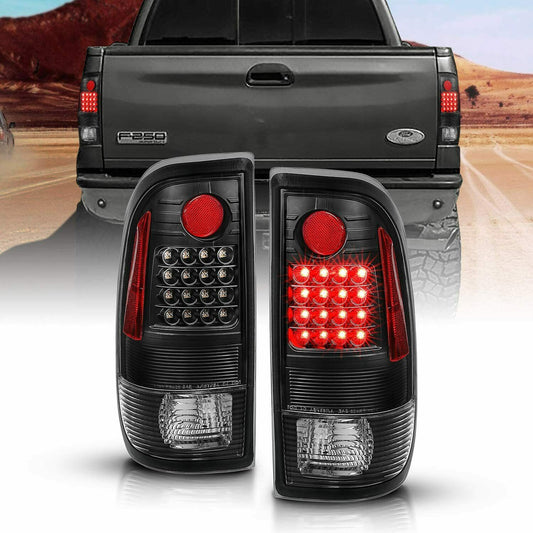 1997-2003 FORD F-150 EXPEDITION PAR FOCOS TRASEROS FONDO NEGRO (CHOFER & PASAJERO) - PAL Auto Parts
