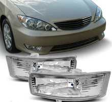 Cargar imagen en el visor de la galería, 2005-2006 Toyota Camry Par Focos Fog Lights Fondo Cromado (Chofer & Pasajero) - PAL Auto Parts