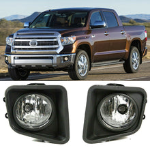 Cargar imagen en el visor de la galería, 2014-2018 TOYOTA TUNDRA PAR FOCOS FOG LIGHTS FONDO CROMADO (CHOFER & PASAJERO) - PAL Auto Parts