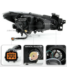 Cargar imagen en el visor de la galería, 2014-2016 Mazda 3 Par Focos Fondo Negro Halogen LED TUBE ( Chofer & Pasajero) - PAL Auto Parts