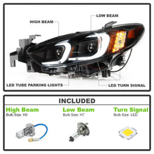 Cargar imagen en el visor de la galería, 2014-2017 Mazda 6 Par Focos Fondo HUMO LED TUBE ( Chofer & Pasajero) - PAL Auto Parts