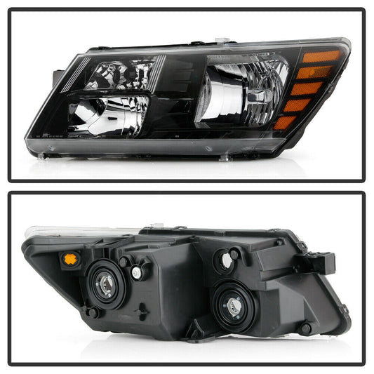 2009-2018 Dodge Journey Par Focos Fondo Negro ( Chofer & Pasajero) - PAL Auto Parts