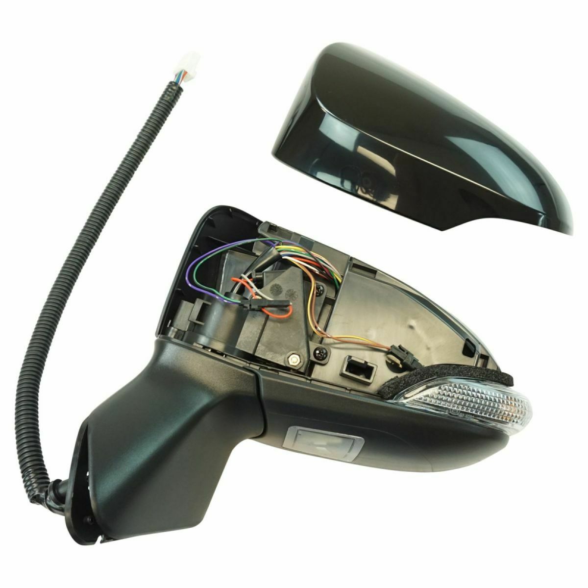 Par de retrovisores con memoria de señal de giro térmica plegable eléctrica para Toyota Venza - PAL Auto Parts