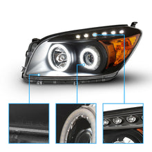 Cargar imagen en el visor de la galería, 2006-2008 Toyota RAV-4/RAV4 Par Focos LED DUAL Projector Fondo Negro (Chofer & Pasajero) - PAL Auto Parts