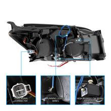 Cargar imagen en el visor de la galería, 2006-2008 Toyota RAV-4/RAV4 Par Focos LED DUAL Projector Fondo Negro (Chofer & Pasajero) - PAL Auto Parts