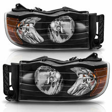 Cargar imagen en el visor de la galería, 2002-2005 Dodge RAM 1500 Par Focos Fondo Negro (Chofer & Pasajero) - PAL Auto Parts