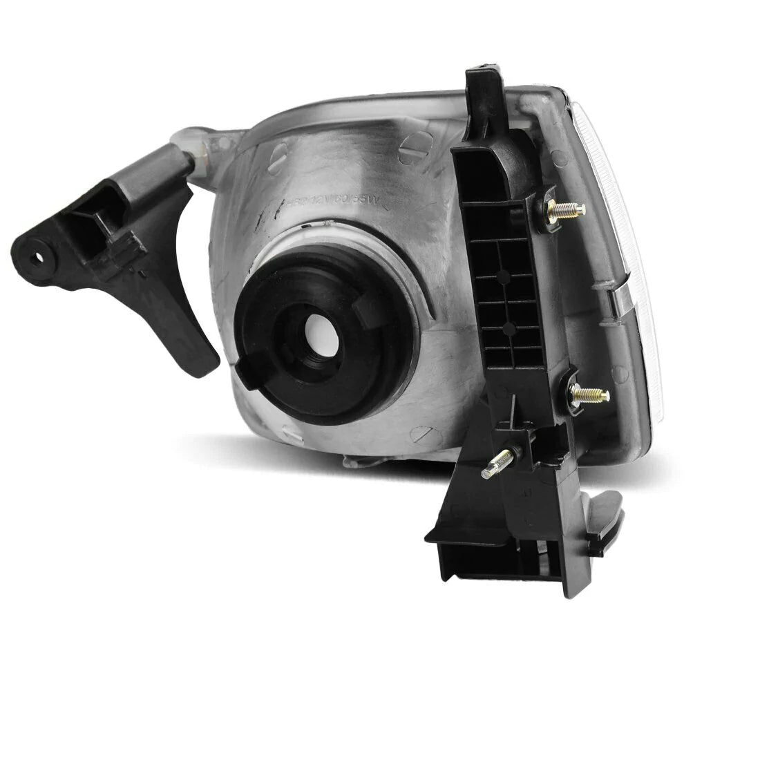 2001-2004 Toyota Tacoma Par Focos Fondo Negro (Chofer & Pasajero) - PAL Auto Parts