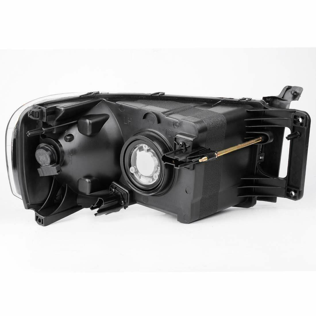2002-2005 Dodge RAM 1500 Par Focos Fondo Negro (Chofer & Pasajero) - PAL Auto Parts