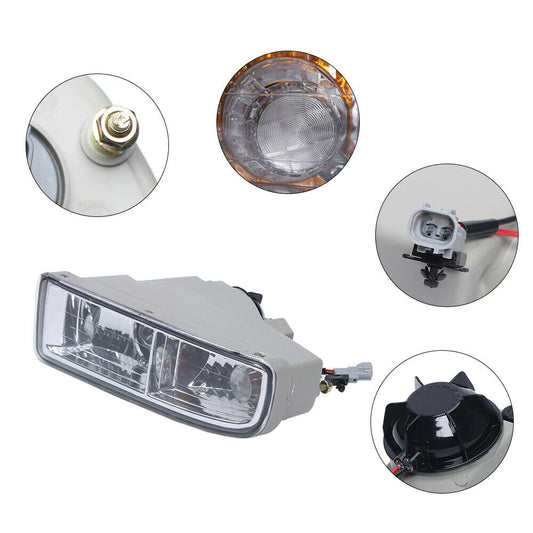 Para 2000 Lexus LX 470 Par Focos Fog Lights Derecha Izquierda - PAL Auto Parts
