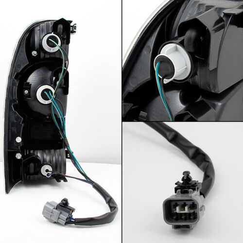 2005-2011 Toyota Tacoma Par Focos Traseros Fondo Cromado ( Chofer & Pasajero) - PAL Auto Parts