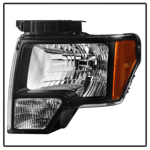 2009-2014 Ford F-150 Raptor SVT Par Focos Fondo Negro (Chofer & Pasajero) - PAL Auto Parts