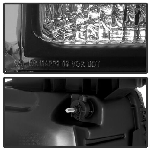 2009-2014 Ford F-150 Raptor SVT Par Focos Fondo Negro (Chofer & Pasajero) - PAL Auto Parts