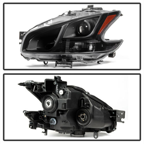 2009-2014 NISSAN MAXIMA PAR FOCOS FONDO NEGRO ( CHOFER & PASAJERO) - PAL Auto Parts