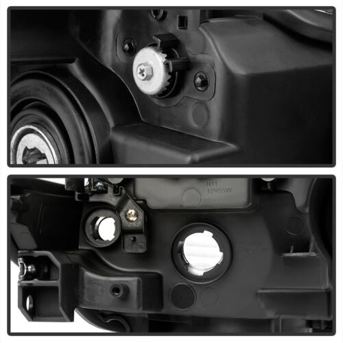 2009-2014 NISSAN MAXIMA PAR FOCOS FONDO NEGRO ( CHOFER & PASAJERO) - PAL Auto Parts