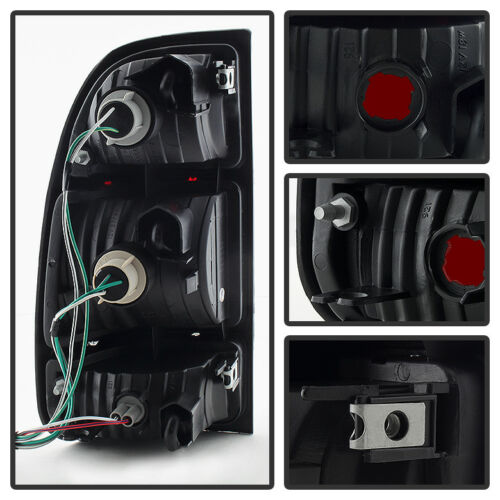 2000-2004 TOYOTA TUNDRA PAR FOCOS TRASEROS FONDO SMOKE (Chofer & Pasajero) - PAL Auto Parts