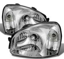 Cargar imagen en el visor de la galería, 2003-2006 Hyundai Santa Fe Par Focos Fondo Cromado (Chofer & Pasajero) - PAL Auto Parts