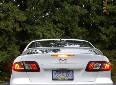 2003-2006 Mazda 6 Par Focos Traseros LED RED ( Chofer & Pasajero) - PAL Auto Parts
