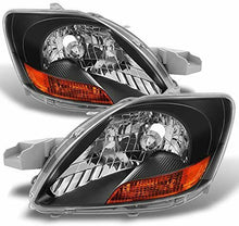 Cargar imagen en el visor de la galería, 2007-2012 Toyota Yaris Sedan Par Focos Fondo Negro (Chofer & Pasajero) - PAL Auto Parts