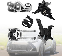 Cargar imagen en el visor de la galería, Engine Mounts &amp; Transmission Mount, 4PCS Set Compatible with 2018-2022 Toyota C-HR LE XLE Nightshade 2.0L
