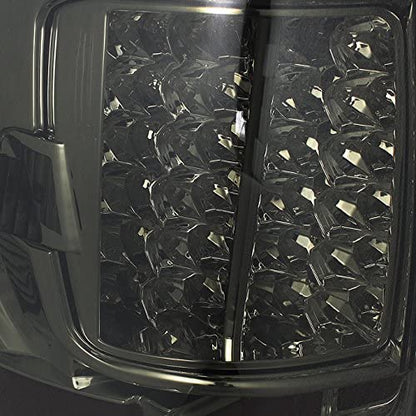2007-2013 Toyota Tundra Focos LED Traseros Fondo Smoked (Chofer & Pasajero) - PAL Auto Parts