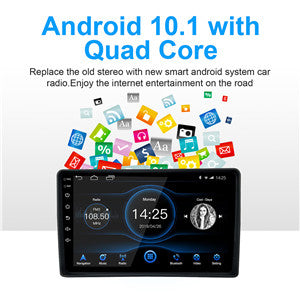 2005-2015 Toyota Tacoma Android 10.1 Car Radio Double Din Stereo GPS Navigation Bluetooth USB Player 2G RAM 16G ROM Mirror Link Play - PAL Auto Parts