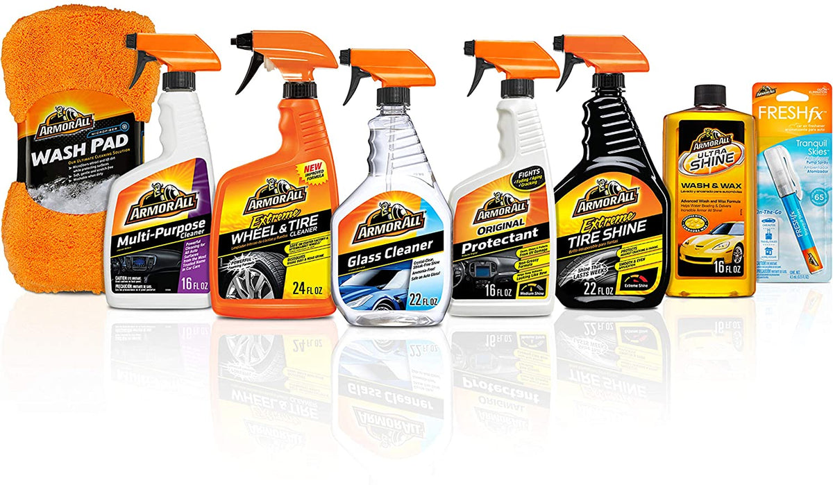 Armor All - Premier Kit de cuidado de automóvil (8 piezas) - PAL Auto Parts