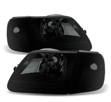 Cargar imagen en el visor de la galería, 1997-2003 Ford F-150 Expedition Par Focos Fondo Black Smoke (Chofer &amp; Pasajero) - PAL Auto Parts
