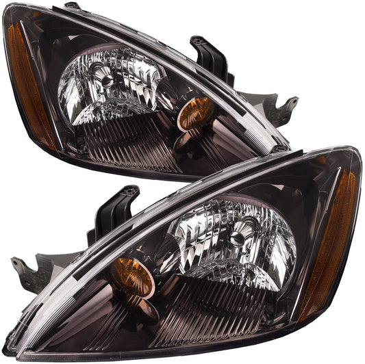Mitsubishi Lancer 2004-2007 Focos Fondo Negro - PAL Auto Parts