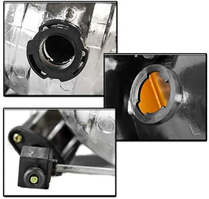 2001-2005 Ford Explorer Par Focos Fondo Cromado (Chofer & Pasajero) - PAL Auto Parts