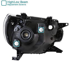 Cargar imagen en el visor de la galería, 2012-2015 Toyota Tacoma Focos Fondo Negro (Chofer &amp; Pasajero) - PAL Auto Parts
