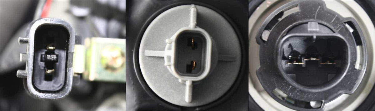 2002-2003 Mitsubishi Lancer Par Focos Fondo Cromado (Chofer & Pasajero) - PAL Auto Parts