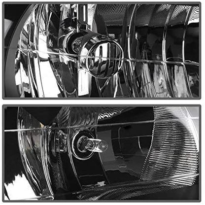 2002-2008 Chevy TrailBlazer Par Focos Fondo Cromado (Chofer & Pasajero) - PAL Auto Parts