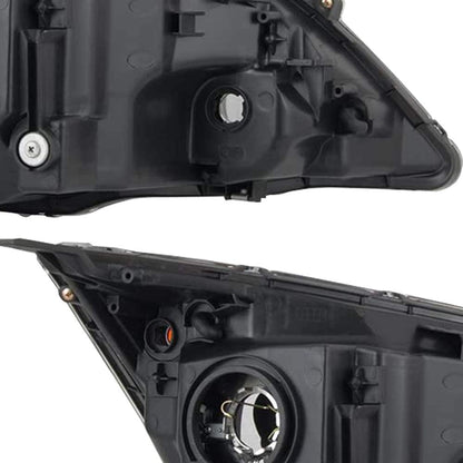 2007-2011 Honda CR-V/CRV Par Focos Fondo Negro (Chofer & Pasajero) - PAL Auto Parts