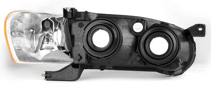 2001-2002 Toyota Corolla Par Focos Fondo Cromado (Chofer & Pasajero) - PAL Auto Parts