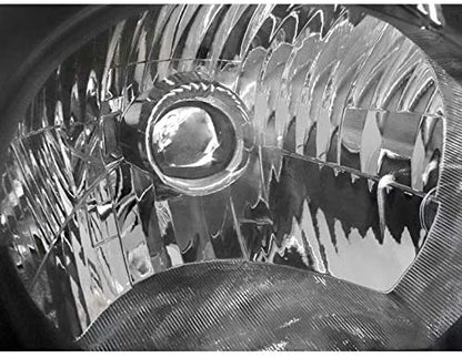 2002-2004 Honda CR-V/CRV Par Focos Fondo Negro (Chofer & Pasajero) - PAL Auto Parts