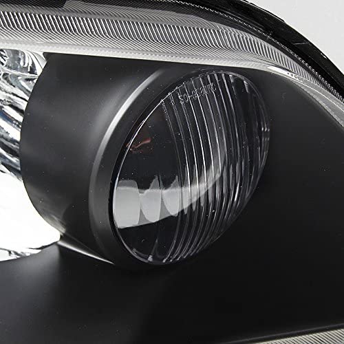2002-2003 Mitsubishi Lancer Par Focos Fondo Negro (Chofer & Pasajero) - PAL Auto Parts