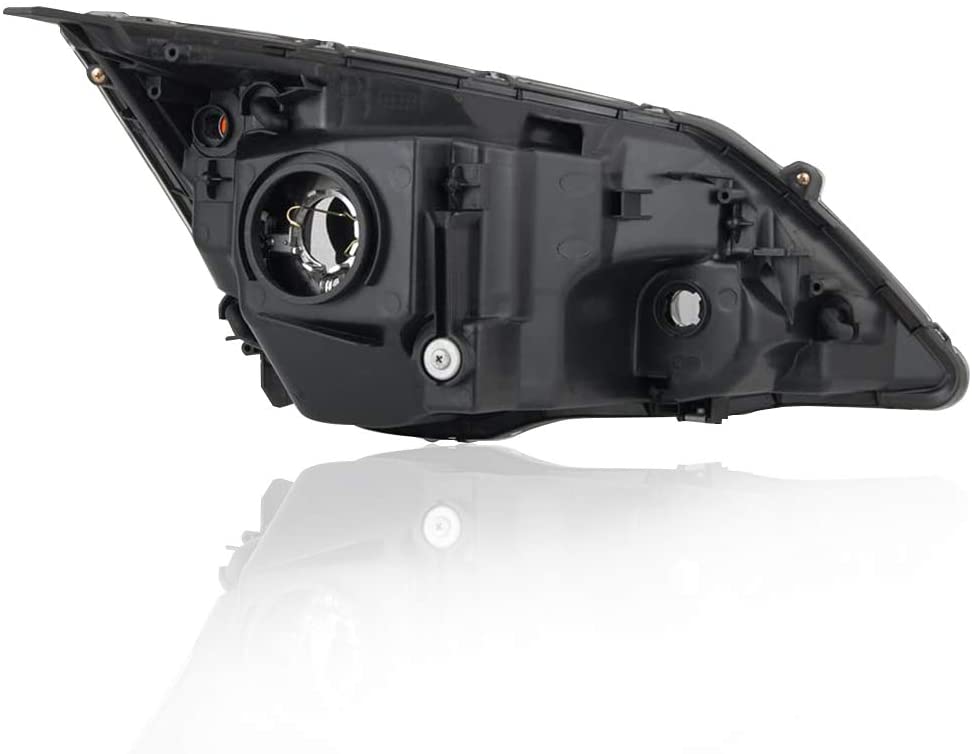 2007-2011 Honda CR-V/CRV Par Focos Fondo Negro (Chofer & Pasajero) - PAL Auto Parts