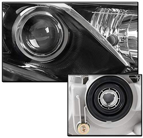 2012-2014 Toyota Camry Par Focos Fondo Negro (Chofer & Pasajero) - PAL Auto Parts