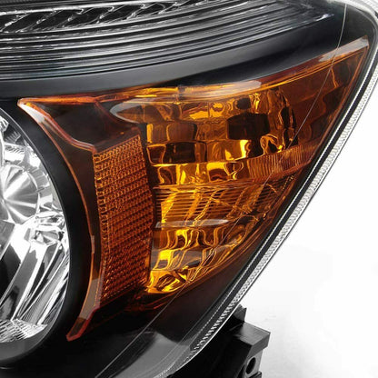2006-2008 Toyota RAV-4/RAV4 Par Focos Fondo Negro (Chofer & Pasajero) - PAL Auto Parts
