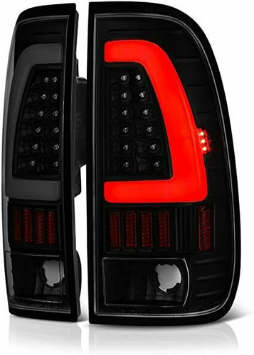 1997-2003 FORD F-150 EXPEDITION PAR FOCOS TRASEROS LED DRL PROJECTOR FONDO NEGRO (CHOFER & PASAJERO) - PAL Auto Parts