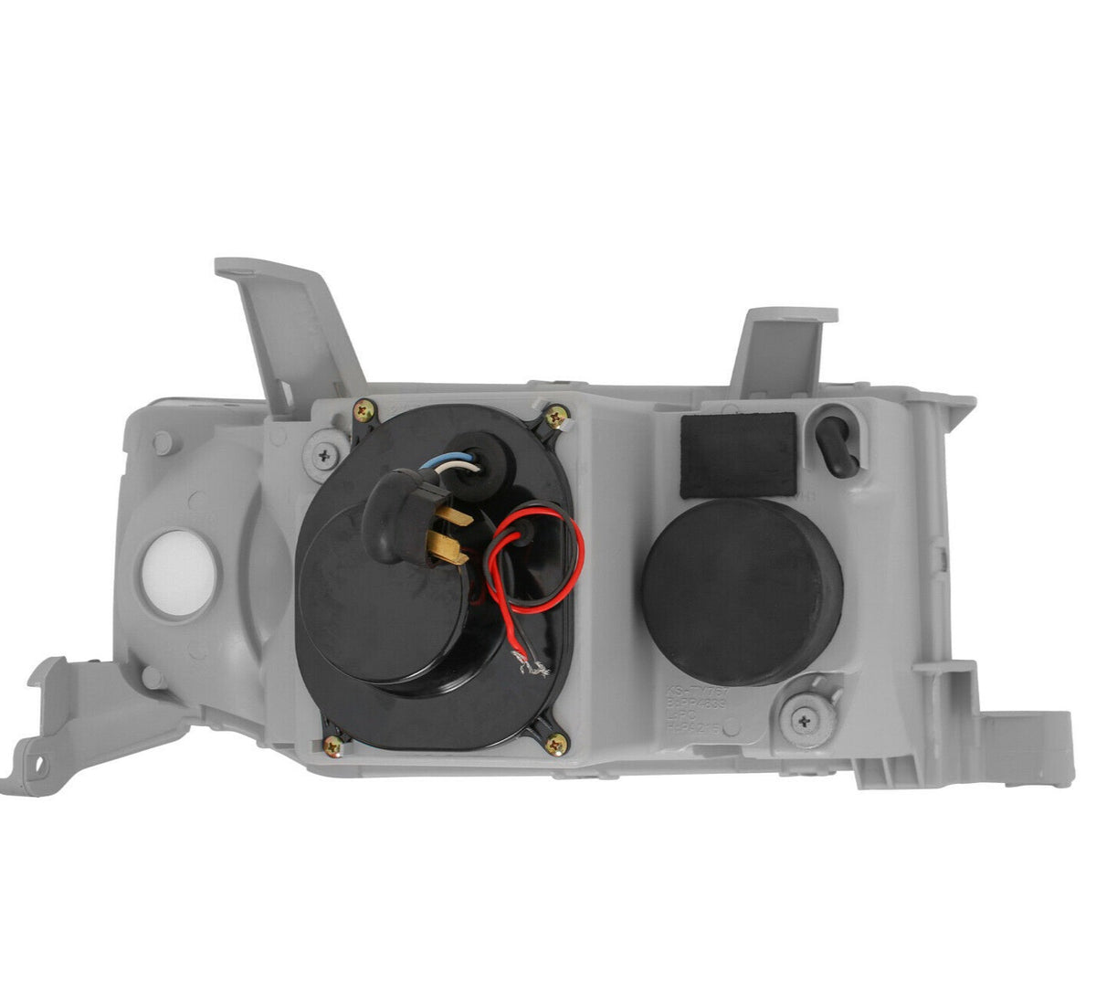 2004-2006 Scion Xb LED HALO Projector Par Focos Fondo Negro (Chofer & Pasajero) - PAL Auto Parts